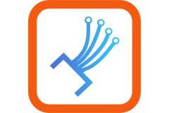Fast Networks - Connessioni in Fibra Ottica Icona - Servizi di telecomunicazioni, connettività internet e telefonia (fonia) per le aziende