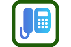 Fast Networks - Centralini PBX VoIP Icona - Servizi di telecomunicazioni, connettività internet e telefonia (fonia) per le aziende